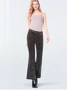 Y2K 90’s Brown Corduroy Low Rise Flare Jeans